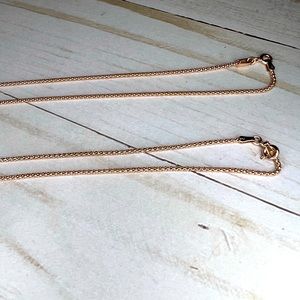 Rose Gold Chain Set